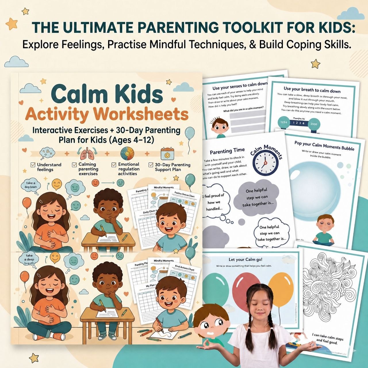 "From Words to Habits: The Complete System to Help Your Worried Child Feel Calm & Confident"