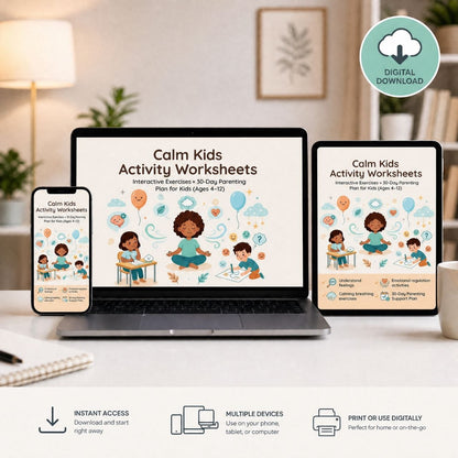 "Your Worried Child Won't Calm Down Overnight—But This 30-Day Plan Can Help Starting Tonight